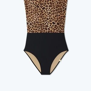 Summersalt Leopard and Black Women's One Piece